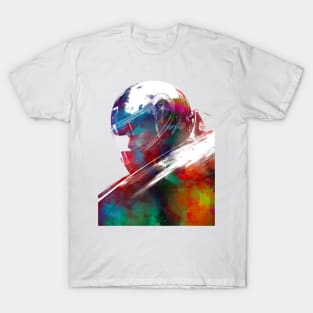 Bobsleigh sport art #bobsleigh #sport T-Shirt